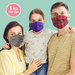 Breathable Fabric face Mask - DIY Sewing Patterns Material Crafts Set & Templates for Custom Face Covers - eZthings USA WE SORT ALL THE CRAZIEST GADGETS, GIZMOS, TOYS & TECHNOLOGY, SO YOU DON'T HAVE TO.