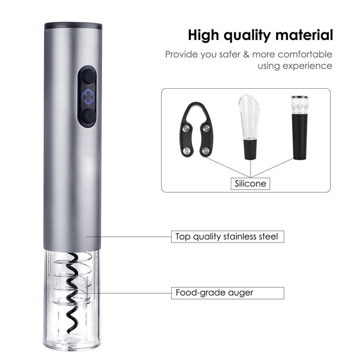 Electric Wine Opener Set