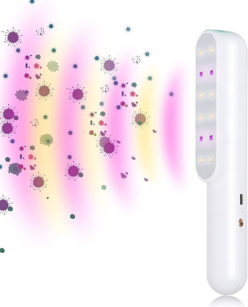 Professional UV-C Light - Green Cleaning - Chemical Free (White) - eZthings USA WE SORT ALL THE CRAZIEST GADGETS, GIZMOS, TOYS & TECHNOLOGY, SO YOU DON'T HAVE TO.
