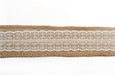 Decorative Designer Fabric Ribbons for Home Craft Projects and Gift Baskets (3 Yard, Cream(2.4" Width)) - eZthings USA WE SORT ALL THE CRAZIEST GADGETS, GIZMOS, TOYS & TECHNOLOGY, SO YOU DON'T HAVE TO.