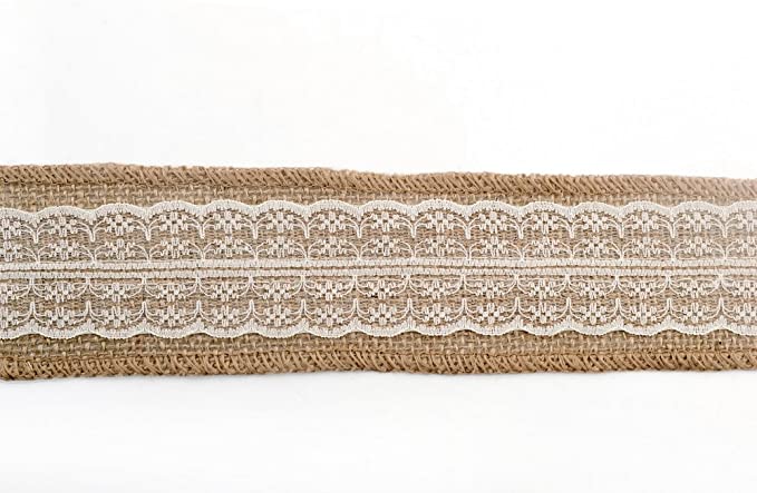 Decorative Designer Fabric Ribbons for Home Craft Projects and Gift Baskets (3 Yard, Cream(2.4" Width)) - eZthings USA WE SORT ALL THE CRAZIEST GADGETS, GIZMOS, TOYS & TECHNOLOGY, SO YOU DON'T HAVE TO.