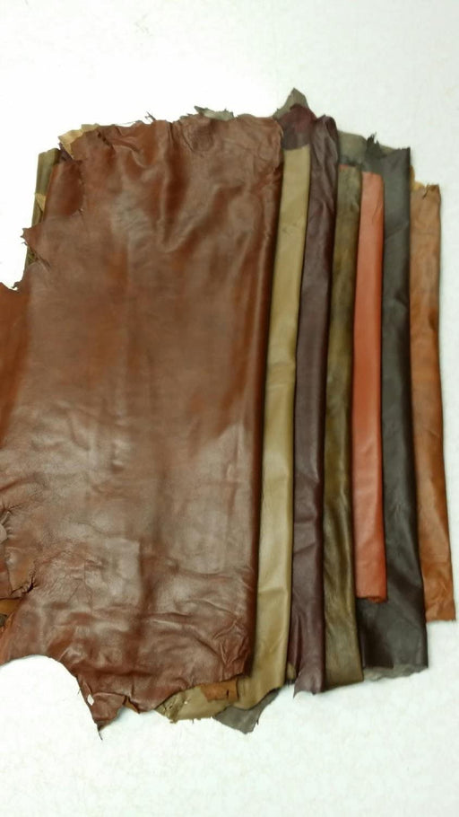 REED Leather Hides - Sheep Skins for Arts & Crafts (Dark Brown) - eZthings USA WE SORT ALL THE CRAZIEST GADGETS, GIZMOS, TOYS & TECHNOLOGY, SO YOU DON'T HAVE TO.