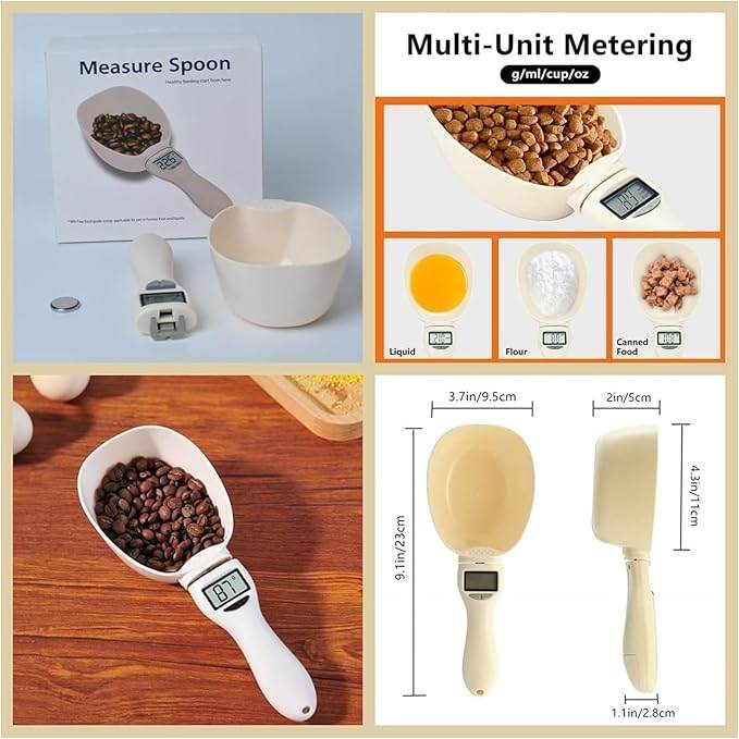 Digital Kitchen Scale – LCD Measuring Spoon - eZthings USA WE SORT ALL THE CRAZIEST GADGETS, GIZMOS, TOYS & TECHNOLOGY, SO YOU DON'T HAVE TO.