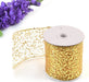 eZthings® Decorative Designer Sparkly Sheer Fabric Ribbons for Party Decor and Gift Baskets (10 Yard, Gold(3.5" Width)) - eZthings USA WE SORT ALL THE CRAZIEST GADGETS, GIZMOS, TOYS & TECHNOLOGY, SO YOU DON'T HAVE TO.