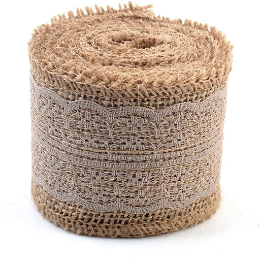 Decorative Designer Fabric Ribbons for Home Craft Projects and Gift Baskets (3 Yard, Tan(2.4" Width)) - eZthings USA WE SORT ALL THE CRAZIEST GADGETS, GIZMOS, TOYS & TECHNOLOGY, SO YOU DON'T HAVE TO.