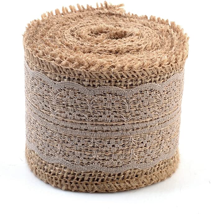 Decorative Designer Fabric Ribbons for Home Craft Projects and Gift Baskets (3 Yard, Tan(2.4" Width)) - eZthings USA WE SORT ALL THE CRAZIEST GADGETS, GIZMOS, TOYS & TECHNOLOGY, SO YOU DON'T HAVE TO.