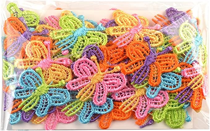 Designer Decorating Lace and Trims for Sewing and Craft Projects (3 Yard, Butterfly) - eZthings USA WE SORT ALL THE CRAZIEST GADGETS, GIZMOS, TOYS & TECHNOLOGY, SO YOU DON'T HAVE TO.