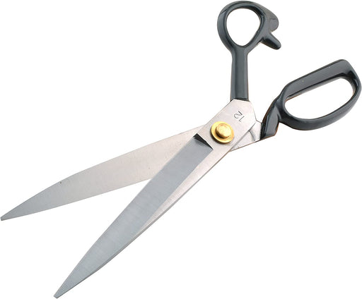 eZthings® 12" Upholstery Shears Heavy Duty Scissors For Cutting Arts and Craft Fabrics, Carpets (12 Inch Leather Cutting) - eZthings USA WE SORT ALL THE CRAZIEST GADGETS, GIZMOS, TOYS & TECHNOLOGY, SO YOU DON'T HAVE TO.
