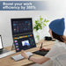 InnoView Foldable 15.6" Dual Portable Monitor-INVPM009-05B - eZthings USA WE SORT ALL THE CRAZIEST GADGETS, GIZMOS, TOYS & TECHNOLOGY, SO YOU DON'T HAVE TO.