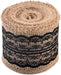 Decorative Designer Fabric Ribbons for Home Craft Projects and Gift Baskets (3 Yard, Black(2.4" Width)) - eZthings USA WE SORT ALL THE CRAZIEST GADGETS, GIZMOS, TOYS & TECHNOLOGY, SO YOU DON'T HAVE TO.