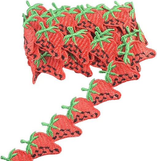 Designer Decorating Lace and Trims for Sewing and Craft Projects (3 Yard, Strawberry) - eZthings USA WE SORT ALL THE CRAZIEST GADGETS, GIZMOS, TOYS & TECHNOLOGY, SO YOU DON'T HAVE TO.