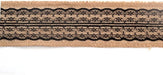 Decorative Designer Fabric Ribbons for Home Craft Projects and Gift Baskets (3 Yard, Black(2.4" Width)) - eZthings USA WE SORT ALL THE CRAZIEST GADGETS, GIZMOS, TOYS & TECHNOLOGY, SO YOU DON'T HAVE TO.
