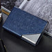 Itapkris Business ID Credit Card Holder For Women Men Fashion Brand Metal Aluminum Card Case PU Leather Porte Carte - eZthings USA WE SORT ALL THE CRAZIEST GADGETS, GIZMOS, TOYS & TECHNOLOGY, SO YOU DON'T HAVE TO.