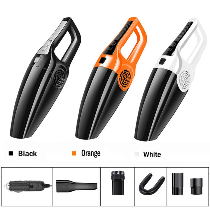 car vacuum cleaner Handheld 12V 120W Strong Suction Vacuum Cleaner For Car Wet&Dry Dual Use Spare Filter Vacuum Cleaner - eZthings USA WE SORT ALL THE CRAZIEST GADGETS, GIZMOS, TOYS & TECHNOLOGY, SO YOU DON'T HAVE TO.