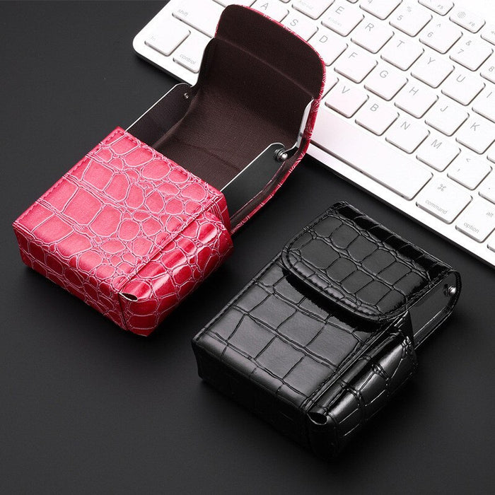 Convenient leather cigarette case wallet aluminium cigarette case - eZthings USA WE SORT ALL THE CRAZIEST GADGETS, GIZMOS, TOYS & TECHNOLOGY, SO YOU DON'T HAVE TO.