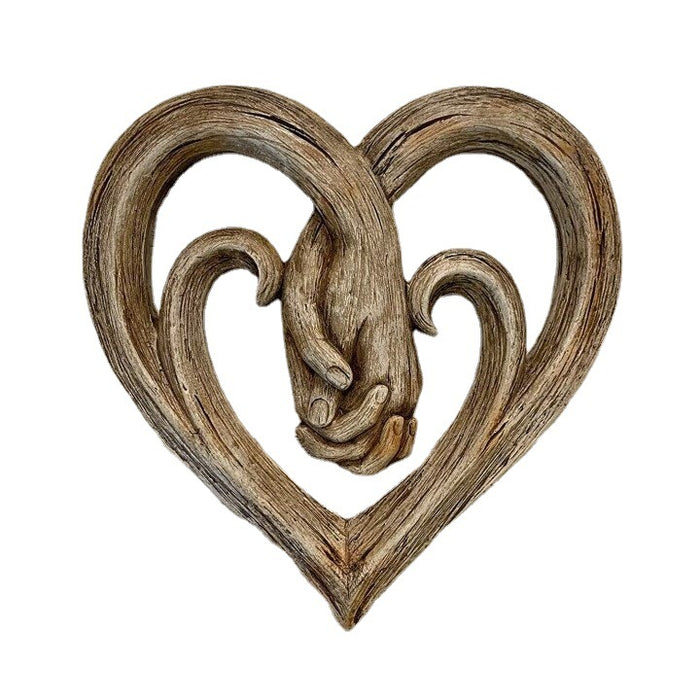 Handshake Decorative Wood Crafts Home Decor - eZthings USA WE SORT ALL THE CRAZIEST GADGETS, GIZMOS, TOYS & TECHNOLOGY, SO YOU DON'T HAVE TO.