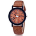 MEIBO Modeling Wooden Quartz Mens Watch Casual Wooden Color Leather Watch - eZthings USA WE SORT ALL THE CRAZIEST GADGETS, GIZMOS, TOYS & TECHNOLOGY, SO YOU DON'T HAVE TO.