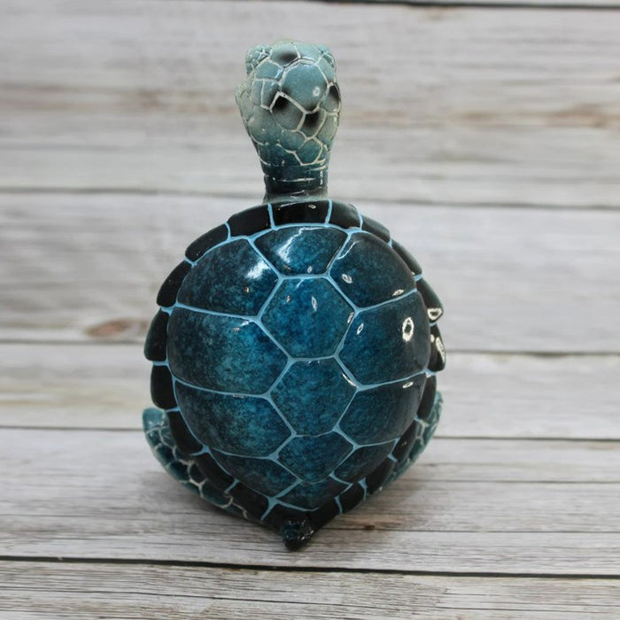 Resin decorative ornaments, meditation on sea turtles, turtle animal statues, decorations, resin crafts - eZthings USA WE SORT ALL THE CRAZIEST GADGETS, GIZMOS, TOYS & TECHNOLOGY, SO YOU DON'T HAVE TO.