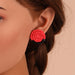 Fashionable geometric crystal handmade rice bead earrings - eZthings USA WE SORT ALL THE CRAZIEST GADGETS, GIZMOS, TOYS & TECHNOLOGY, SO YOU DON'T HAVE TO.