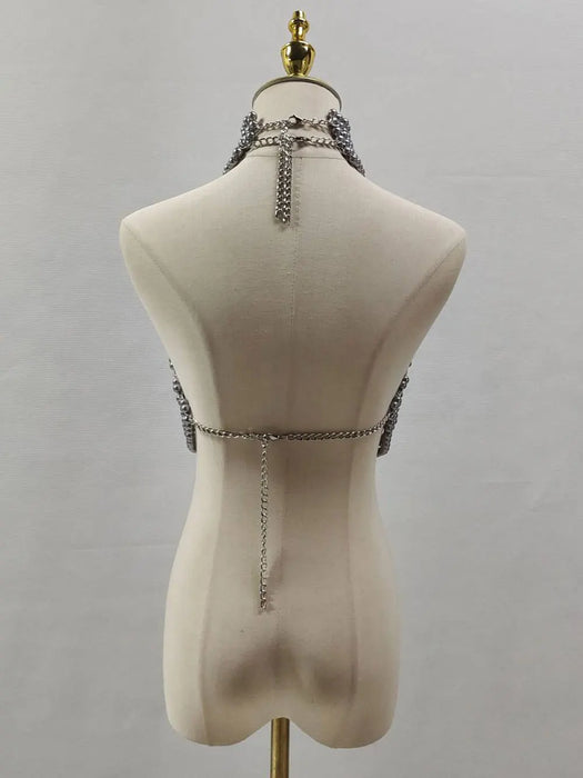 Piled collar pure handmade woven adjustable small vest for women