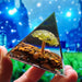 New Crystal Ball Crushed Stone Pyramid Home Crafts Resin Ornaments Desktop Ornaments - eZthings USA WE SORT ALL THE CRAZIEST GADGETS, GIZMOS, TOYS & TECHNOLOGY, SO YOU DON'T HAVE TO.