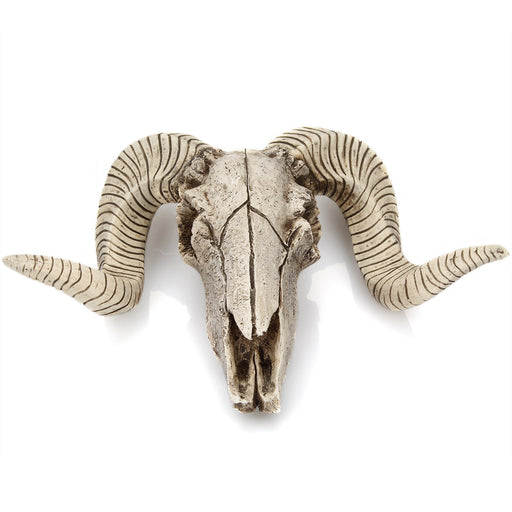 Sheep Horn Skeleton Wall Hanging Creative Home and Living Room Decoration Vintage Resin Crafts - eZthings USA WE SORT ALL THE CRAZIEST GADGETS, GIZMOS, TOYS & TECHNOLOGY, SO YOU DON'T HAVE TO.