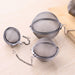 Stainless Steel Mesh Tea Infuser Strainer Creative Kitchen Pot Spice Filter Seasoning Ball Household Tea Leak Gadgets Tool - eZthings USA WE SORT ALL THE CRAZIEST GADGETS, GIZMOS, TOYS & TECHNOLOGY, SO YOU DON'T HAVE TO.