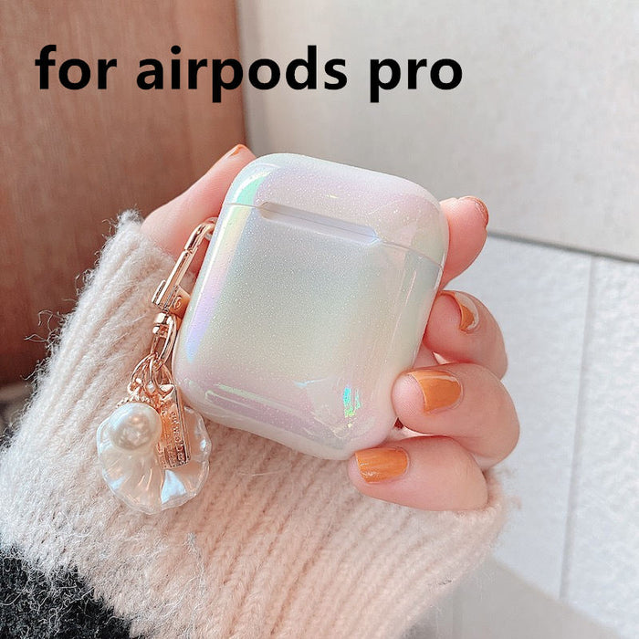 eThings 3D Love Pearl Shell Keychain Water Drop Rainbow Hard Headphone Earphone case for apple airpods 1 2 3 pro Wireless Headset cover - eZthings USA WE SORT ALL THE CRAZIEST GADGETS, GIZMOS, TOYS & TECHNOLOGY, SO YOU DON'T HAVE TO.