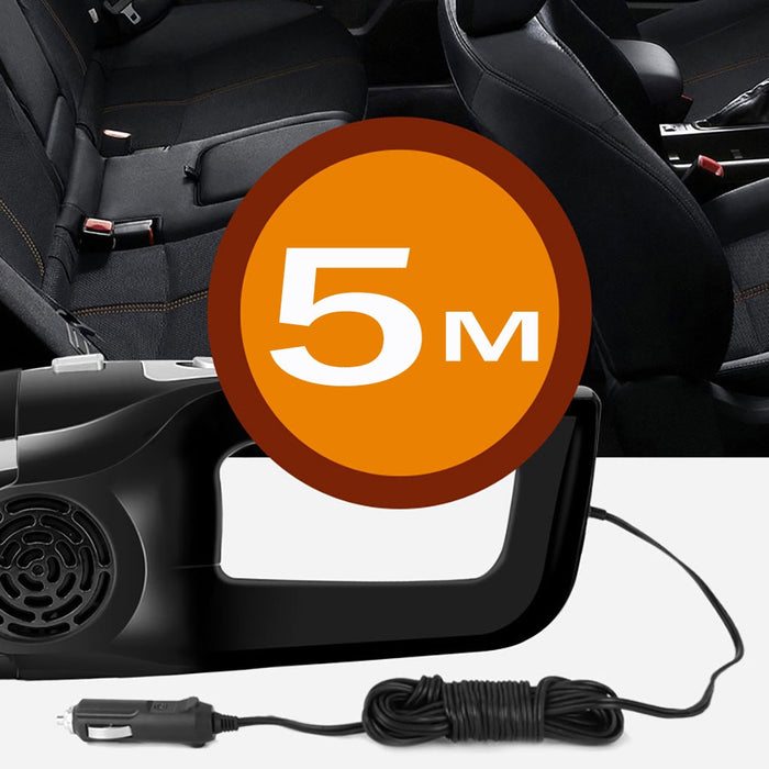 car vacuum cleaner Handheld 12V 120W Strong Suction Vacuum Cleaner For Car Wet&Dry Dual Use Spare Filter Vacuum Cleaner - eZthings USA WE SORT ALL THE CRAZIEST GADGETS, GIZMOS, TOYS & TECHNOLOGY, SO YOU DON'T HAVE TO.