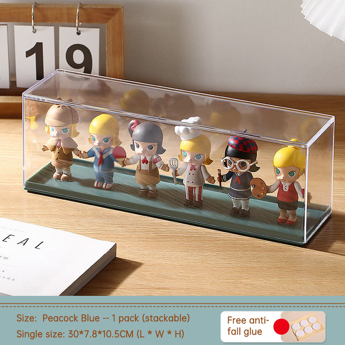 Handmade Display Box Blind Box Doll Display Rack Transparent And Stackable Dustproof Storage Box - eZthings USA WE SORT ALL THE CRAZIEST GADGETS, GIZMOS, TOYS & TECHNOLOGY, SO YOU DON'T HAVE TO.