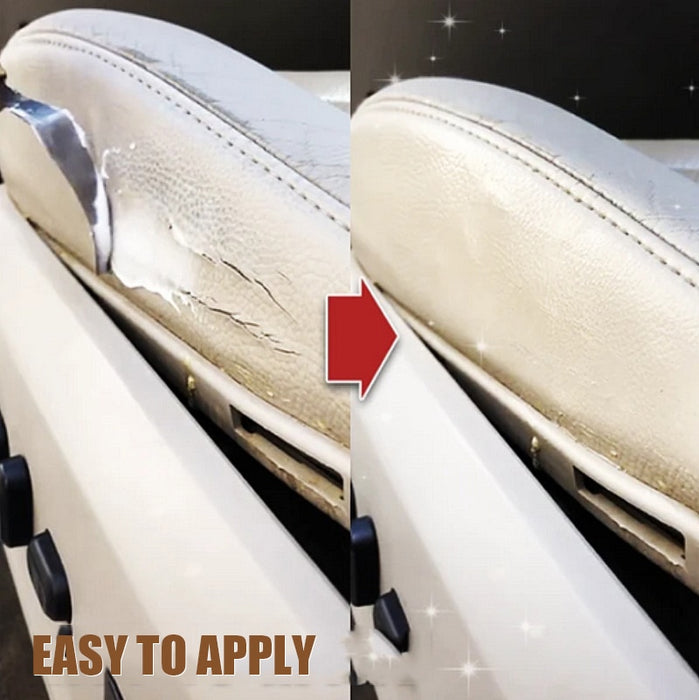 Gel de reparación de cuero blanco para asiento de coche, 1 Uds., 20 Ml, cuero para el hogar, Gel de Color complementario, paneles de instrumentos para asiento de coche, crema de reparación de sofás