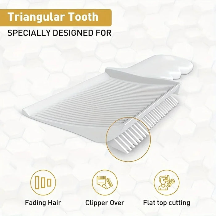 Fading Comb Professional Barber Clipper Blending Flat Top Hair Cutting Comb For Men Heat Resistant Fade Brush Salon Styling Tool - eZthings USA WE SORT ALL THE CRAZIEST GADGETS, GIZMOS, TOYS & TECHNOLOGY, SO YOU DON'T HAVE TO.