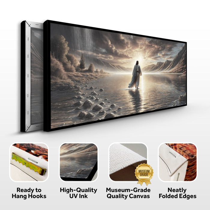 Walking on Water - Faith Wall Art II - eZthings USA WE SORT ALL THE CRAZIEST GADGETS, GIZMOS, TOYS & TECHNOLOGY, SO YOU DON'T HAVE TO.