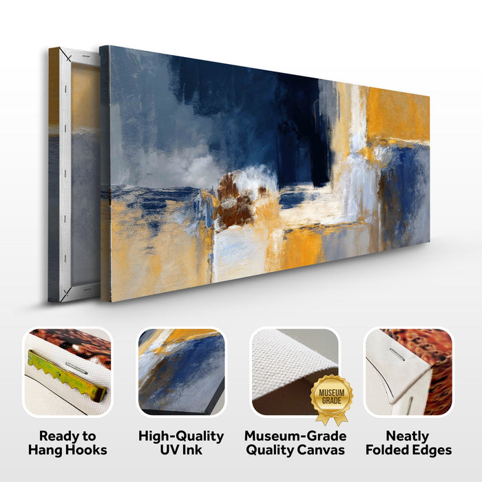 Abstract Geometric Lines Wall Art IV