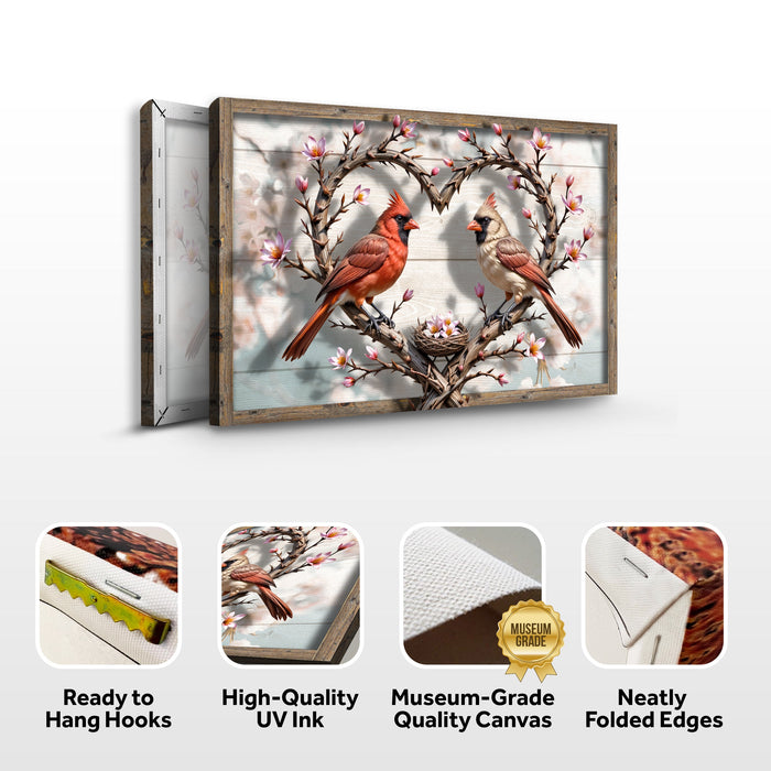 3D Cardinals Wall Art V