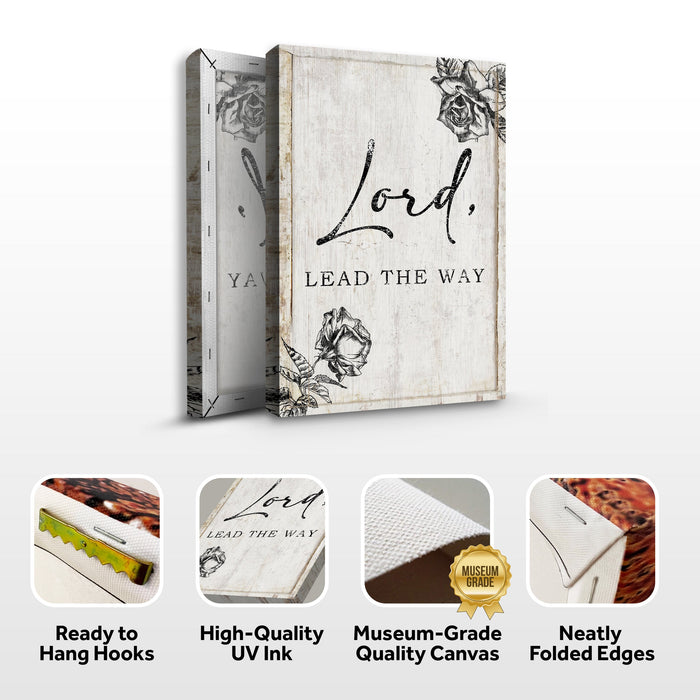 Lord Lead The Way Faith Sign