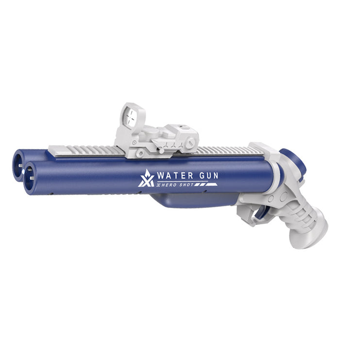 Double tube electric water gun outdoor water play and war toy - eZthings USA WE SORT ALL THE CRAZIEST GADGETS, GIZMOS, TOYS & TECHNOLOGY, SO YOU DON'T HAVE TO.