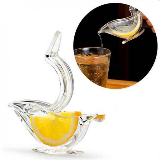 Kitchen Gadgets Acrylic Lemon Juice Press Manual Transparent Small Fruit Juicer - eZthings USA WE SORT ALL THE CRAZIEST GADGETS, GIZMOS, TOYS & TECHNOLOGY, SO YOU DON'T HAVE TO.