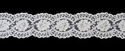 Cotton Lace Embroidery Wedding Fabric Trim for DIY Decorating, Floral Designing and Crafts (3 Yard, White (Width:2.7")) - eZthings USA WE SORT ALL THE CRAZIEST GADGETS, GIZMOS, TOYS & TECHNOLOGY, SO YOU DON'T HAVE TO.
