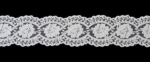 Cotton Lace Embroidery Wedding Fabric Trim for DIY Decorating, Floral Designing and Crafts (3 Yard, White (Width:2.7")) - eZthings USA WE SORT ALL THE CRAZIEST GADGETS, GIZMOS, TOYS & TECHNOLOGY, SO YOU DON'T HAVE TO.