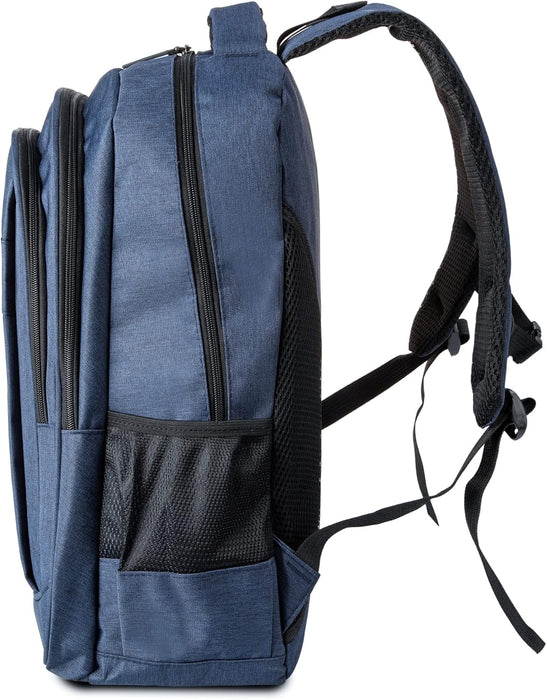 Talmont Extra Large Laptop Backpack – Travel Carry-On, Fits 17" & 15.6" Laptops, Water-Resistant Anti-Theft Business Bag for Men & Women