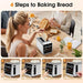 Stainless Steel Smart Digital Toaster - eZthings USA WE SORT ALL THE CRAZIEST GADGETS, GIZMOS, TOYS & TECHNOLOGY, SO YOU DON'T HAVE TO.