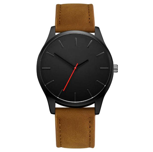 Men Watch Leather Sport watches - eZthings USA WE SORT ALL THE CRAZIEST GADGETS, GIZMOS, TOYS & TECHNOLOGY, SO YOU DON'T HAVE TO.