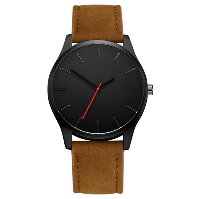 Men Watch Leather Sport watches - eZthings USA WE SORT ALL THE CRAZIEST GADGETS, GIZMOS, TOYS & TECHNOLOGY, SO YOU DON'T HAVE TO.