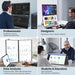 InnoView Foldable 23.8" Dual Monitor-INVPM609 - eZthings USA WE SORT ALL THE CRAZIEST GADGETS, GIZMOS, TOYS & TECHNOLOGY, SO YOU DON'T HAVE TO.