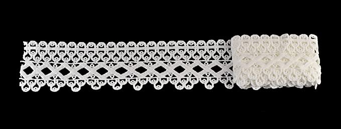 Venise Edging Lace Trim from Eyelet Fabric for DIY Craft Venice Trims (3 Yard, Pattern) - eZthings USA WE SORT ALL THE CRAZIEST GADGETS, GIZMOS, TOYS & TECHNOLOGY, SO YOU DON'T HAVE TO.