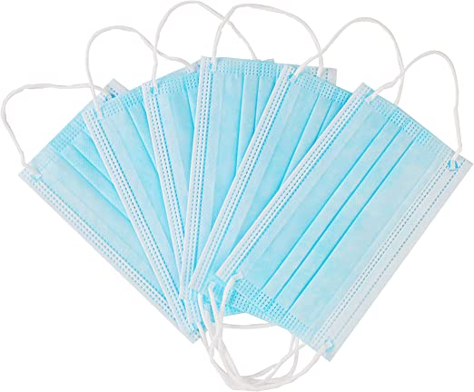 Professional Crafts Disposable 3 Ply Filter Face Masks for PPE, Painting, Cutting, or Sewing (50 Pack) - eZthings USA WE SORT ALL THE CRAZIEST GADGETS, GIZMOS, TOYS & TECHNOLOGY, SO YOU DON'T HAVE TO.