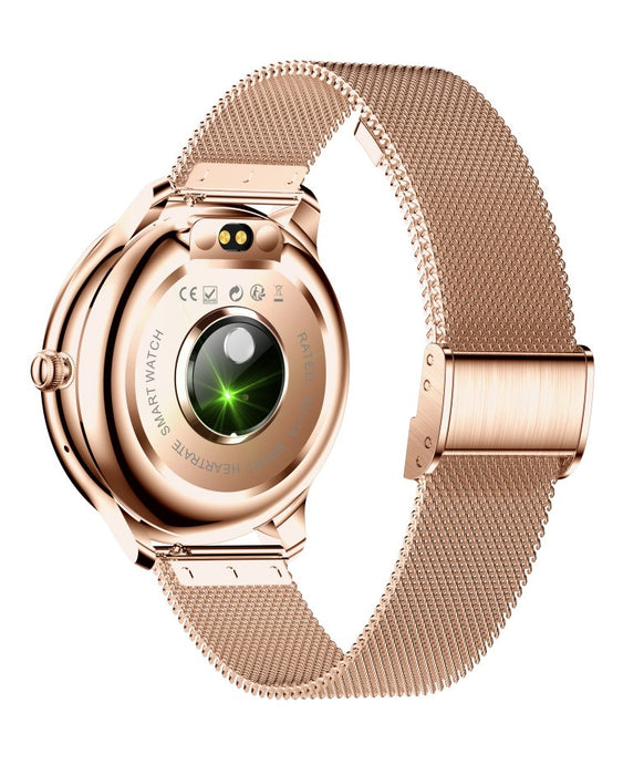 eThings V33 Lady Smartwatch 1.09 inch Full Screen Thermometer Heart Rate Sleep Monitor Women Smart Watch - eZthings USA WE SORT ALL THE CRAZIEST GADGETS, GIZMOS, TOYS & TECHNOLOGY, SO YOU DON'T HAVE TO.