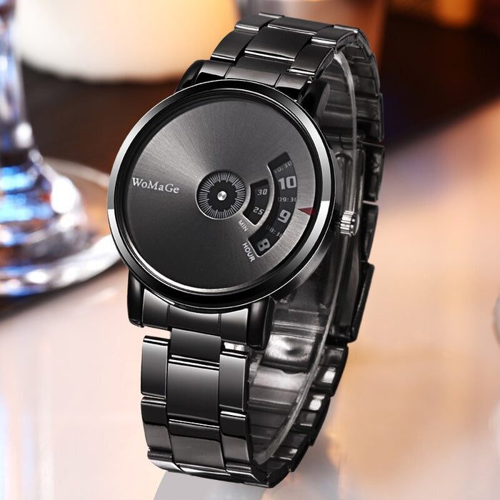 WoMaGe Fashion Watch Men Watches Stainless Steel Creative Men's Watches Male Wristwatch Luxury Mens Clock reloj mujer bayan saat - eZthings USA WE SORT ALL THE CRAZIEST GADGETS, GIZMOS, TOYS & TECHNOLOGY, SO YOU DON'T HAVE TO.