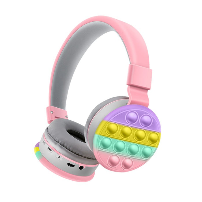 eThings Decompression Cute AKZ-K29 Net Red Bluetooth Head-Mounted Private Model Headset Headset Stereo Folding - eZthings USA WE SORT ALL THE CRAZIEST GADGETS, GIZMOS, TOYS & TECHNOLOGY, SO YOU DON'T HAVE TO.